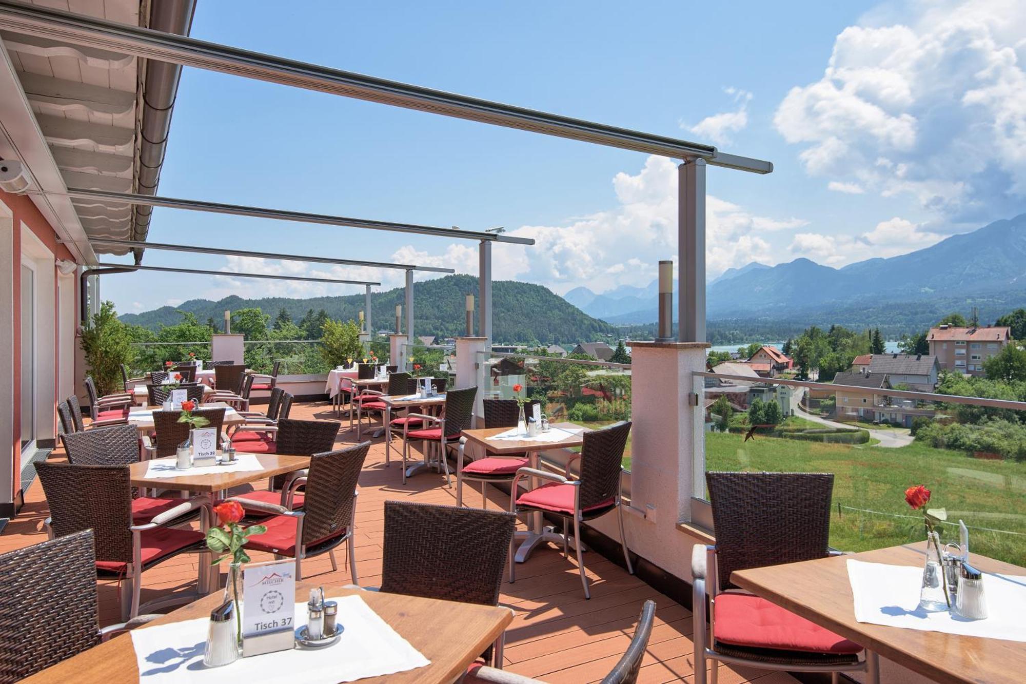 Hotel-Pension Melcher Drobollach am Faakersee Kültér fotó
